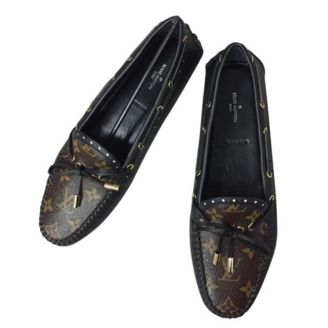 louis vuitton mens black loafers|louis vuitton ballet flats.